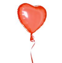 Globos De Fiesta, Globo, Colores Rojo, Corazon 009